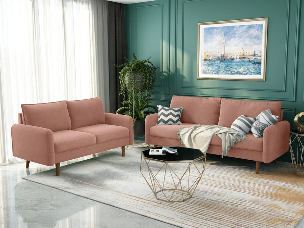 Fosston 2 - Piece Velvet Living Room Set